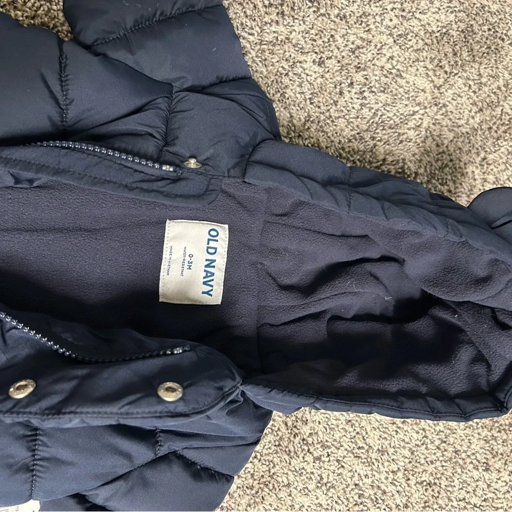NWT Old Navy Baby Rib-Knit-Waist Frost Free Puffer Pants and Jacket